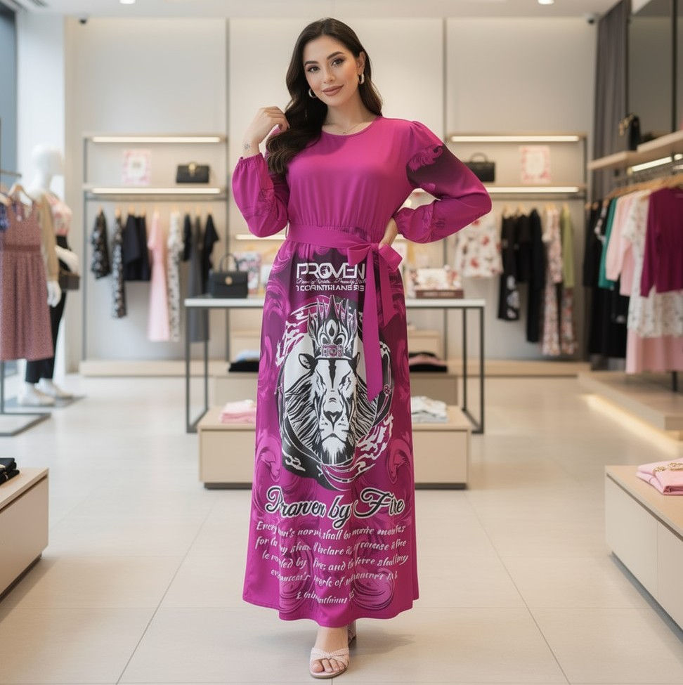 Women's PROVEN Pink Classic Dress