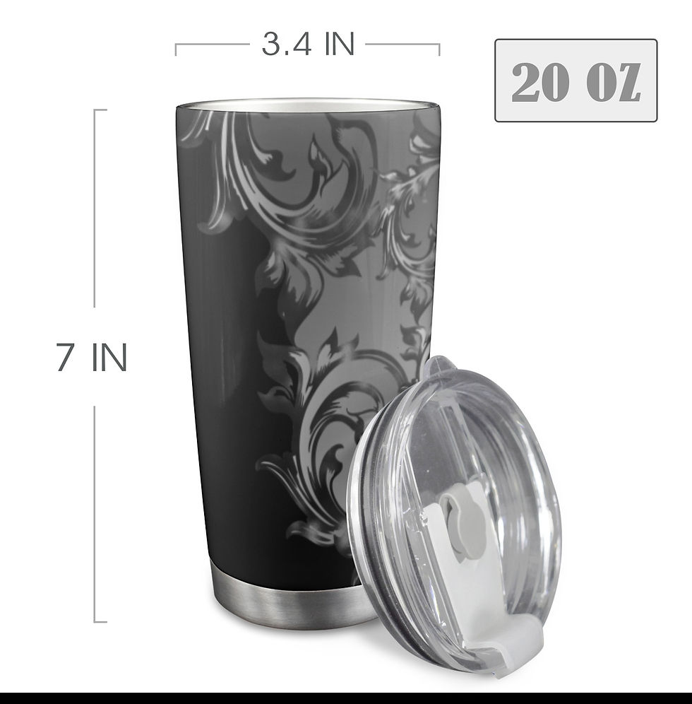 Thumbnail: PROVEN 20oz. Black Tumbler
