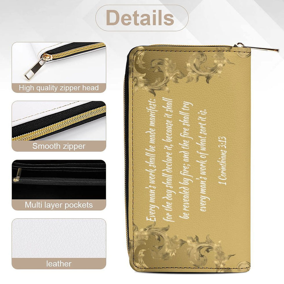 Thumbnail: PROVEN Gold Leather Wallet