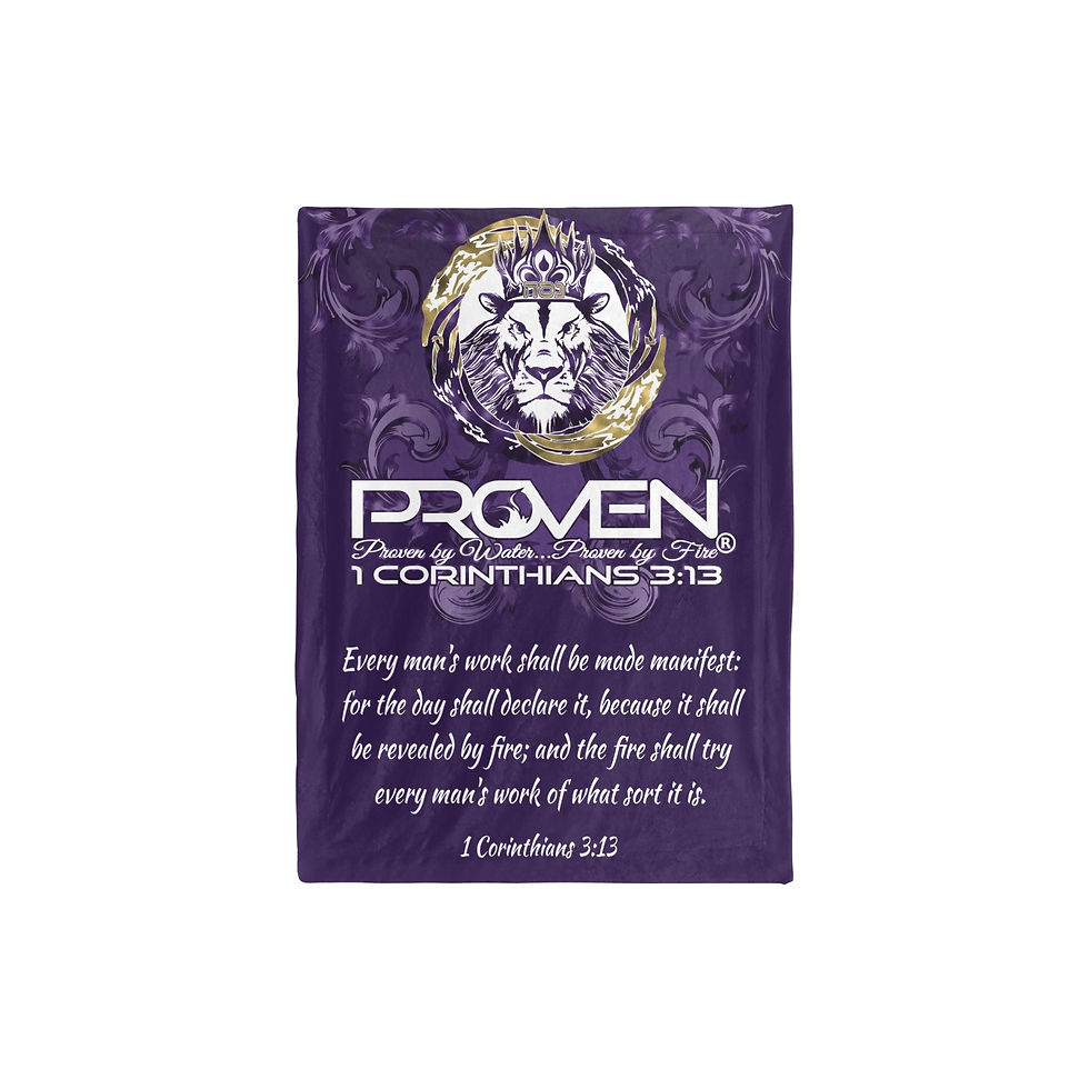 Thumbnail: PROVEN Baby Blanket Purple