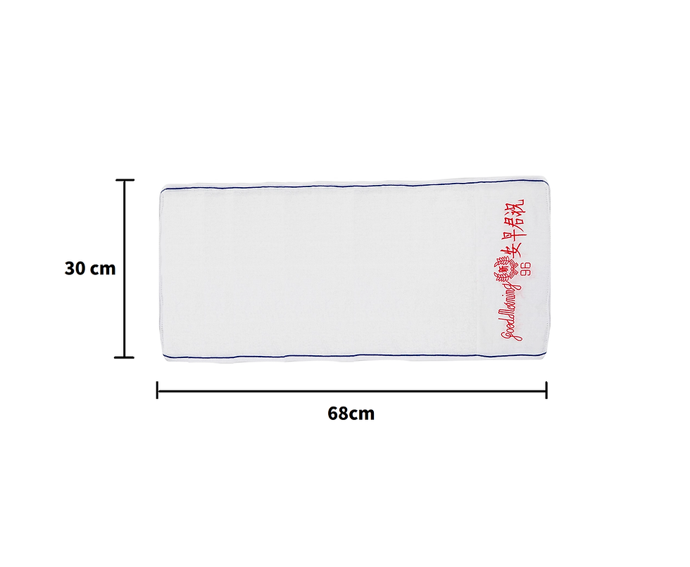 縮圖：祝君早安白毛巾 Good Morning FACE Towel