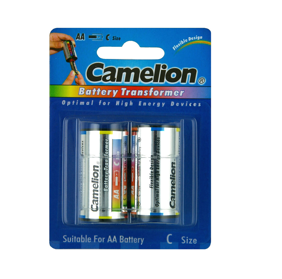 Thumbnail: 勁獅王 BT-CBP2 / BT-DBP2  電池/電芯  轉換器(原盒)Camelion BT-CBP2 / BT-DBP2 Battery Adaptor