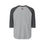 Thumbnail: Unisex Three-Quarter Sleeve Raglan Shirt