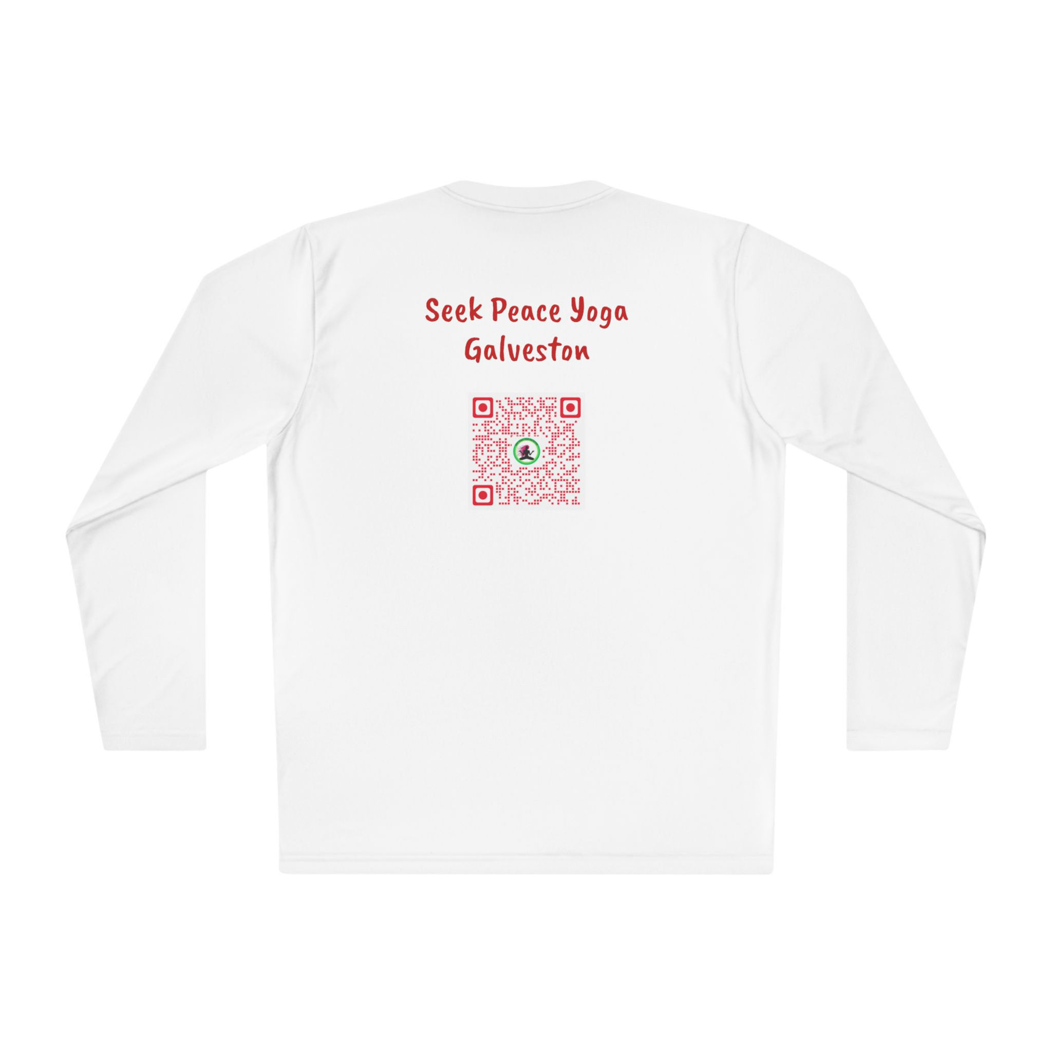 Holiday Yoga Long Sleeve Tee - Seek Peace & Love