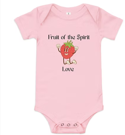 Baby Fruit of the Spirit Love Onesie