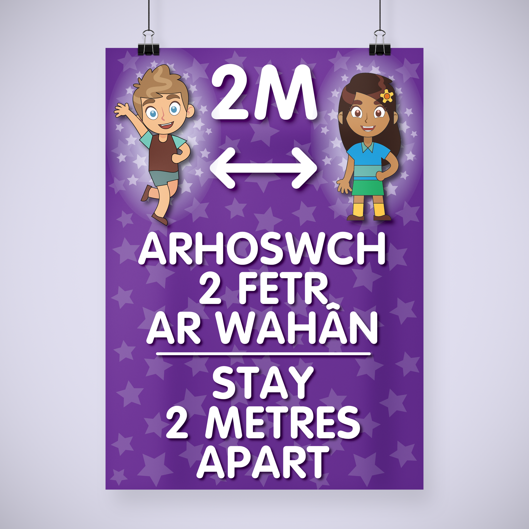 Bilingual Hanging Poster Kit