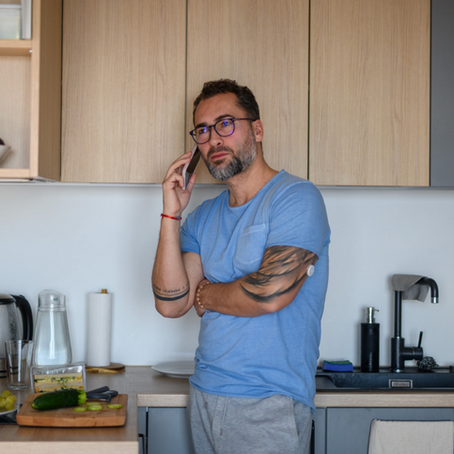 man on phone with CDCES