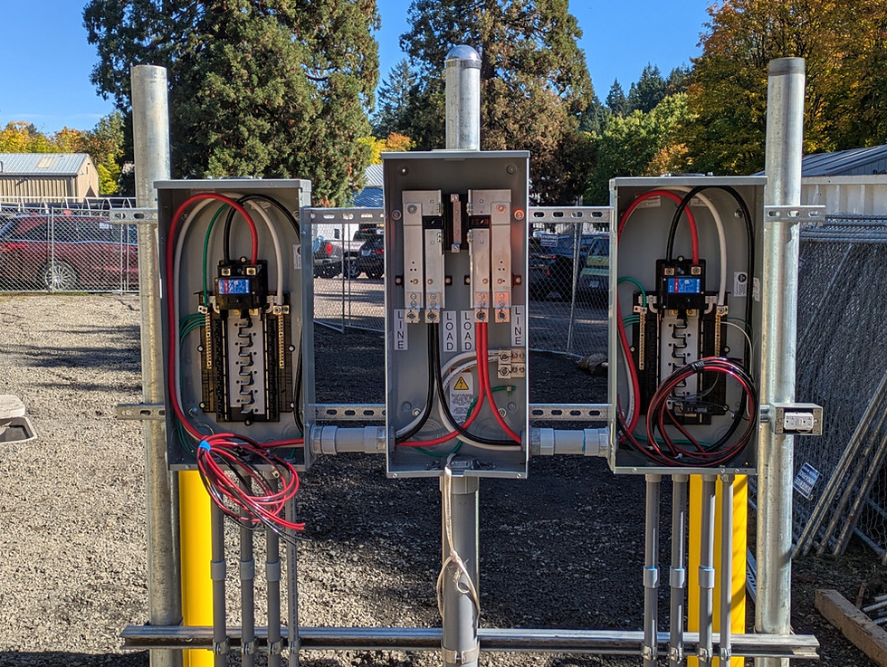 New commercial service EV chargers
