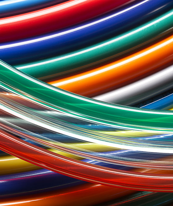 Polyurethane-1190-extraflex-linear-tubes-red-blue-trasparent-yellow-orange-green-grey-mebr