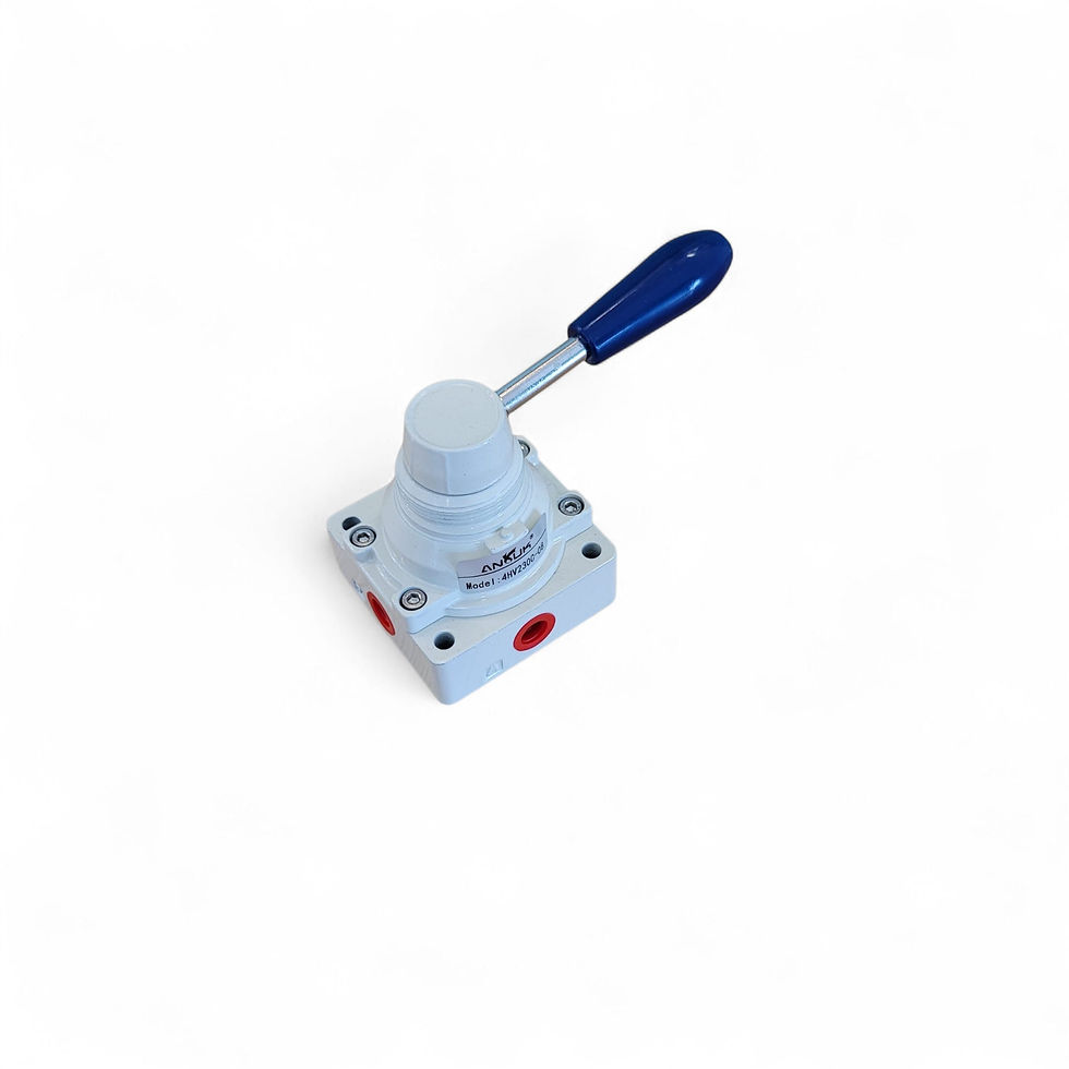 Küçük resim: Sağ - Sol Kol Kumanda 4/2  ve 4/3 Valf (Manuel)  HV Serisi 