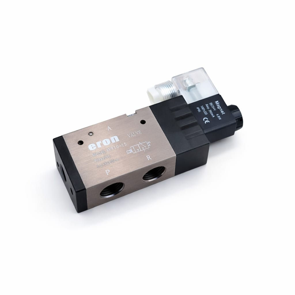 Tek Bobinli Yön Valfi   3/2  (V serisi) 