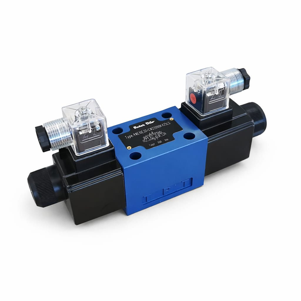 NG 10   Çift Bobinli Modüler Yön Valfi   * KAPALI MERKEZ * 