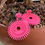 Miniatura: Brincos Sol Midi Acrílico Pink