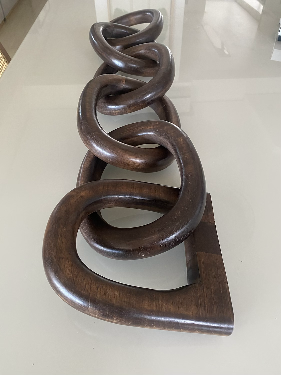 Maxi Corrente Madeira Cravo para fixar na Parede