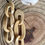 Miniatura: Conjunto Brincos Chains St Barths e Anel Eden Marfim , Madeira e Estrela