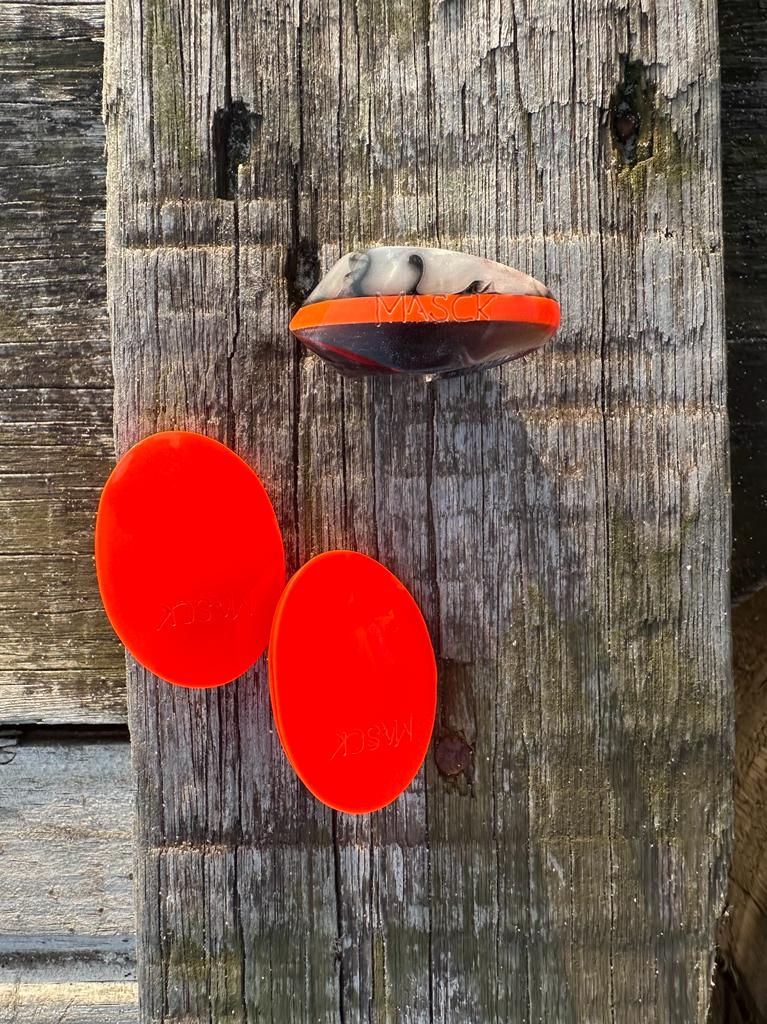 Conjunto Anel Éden + Brincos Mini Satélite Coral