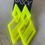 Miniatura: Brinco Clubbing Maxi Acrílico Amarelo Neon