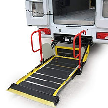 Wheelchair accessible minibus