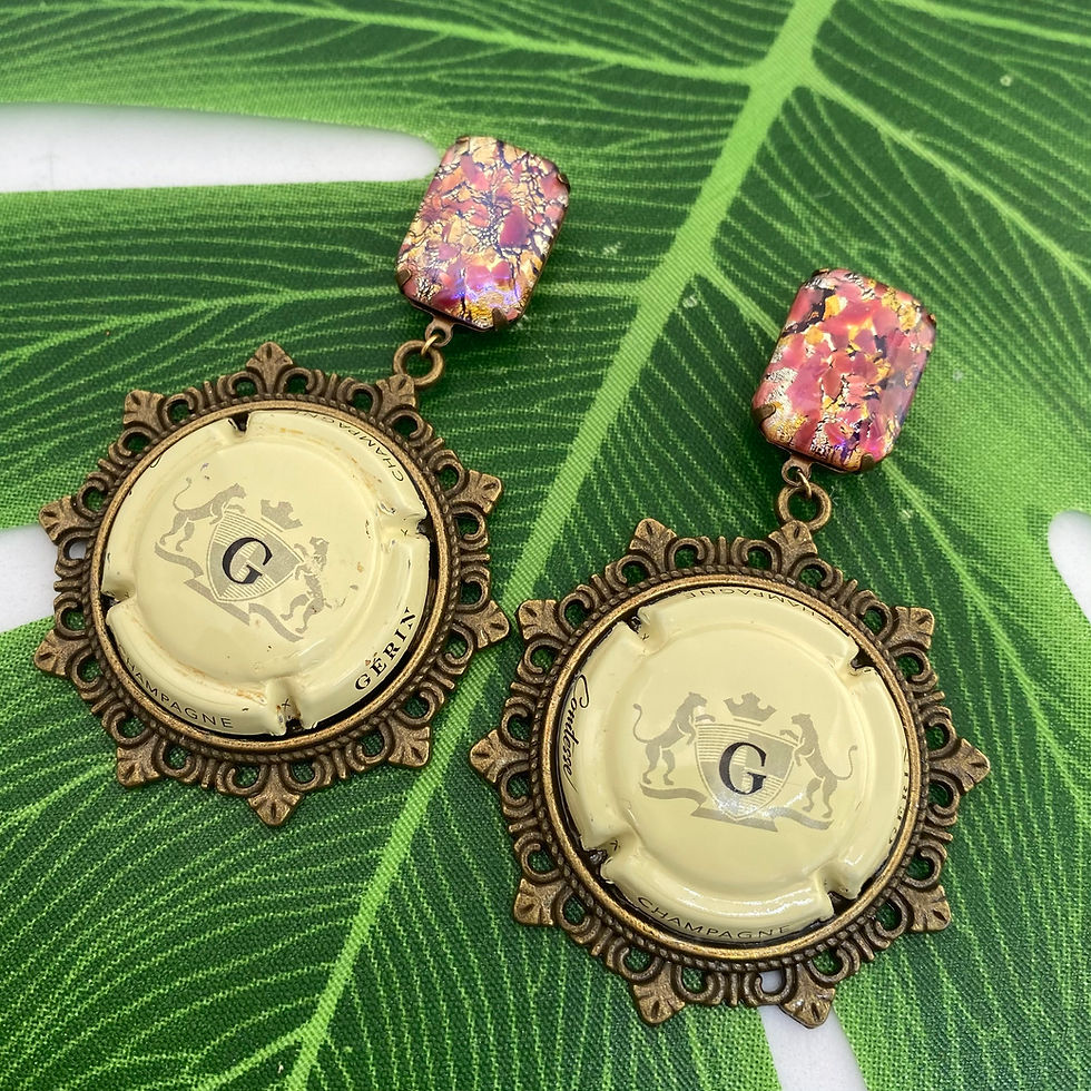 Miniaturbild: Princess Grace Opal Earrings