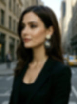 Thumbnail: Deutz Champagne Cap & Vintage Pearl Statement Earrings