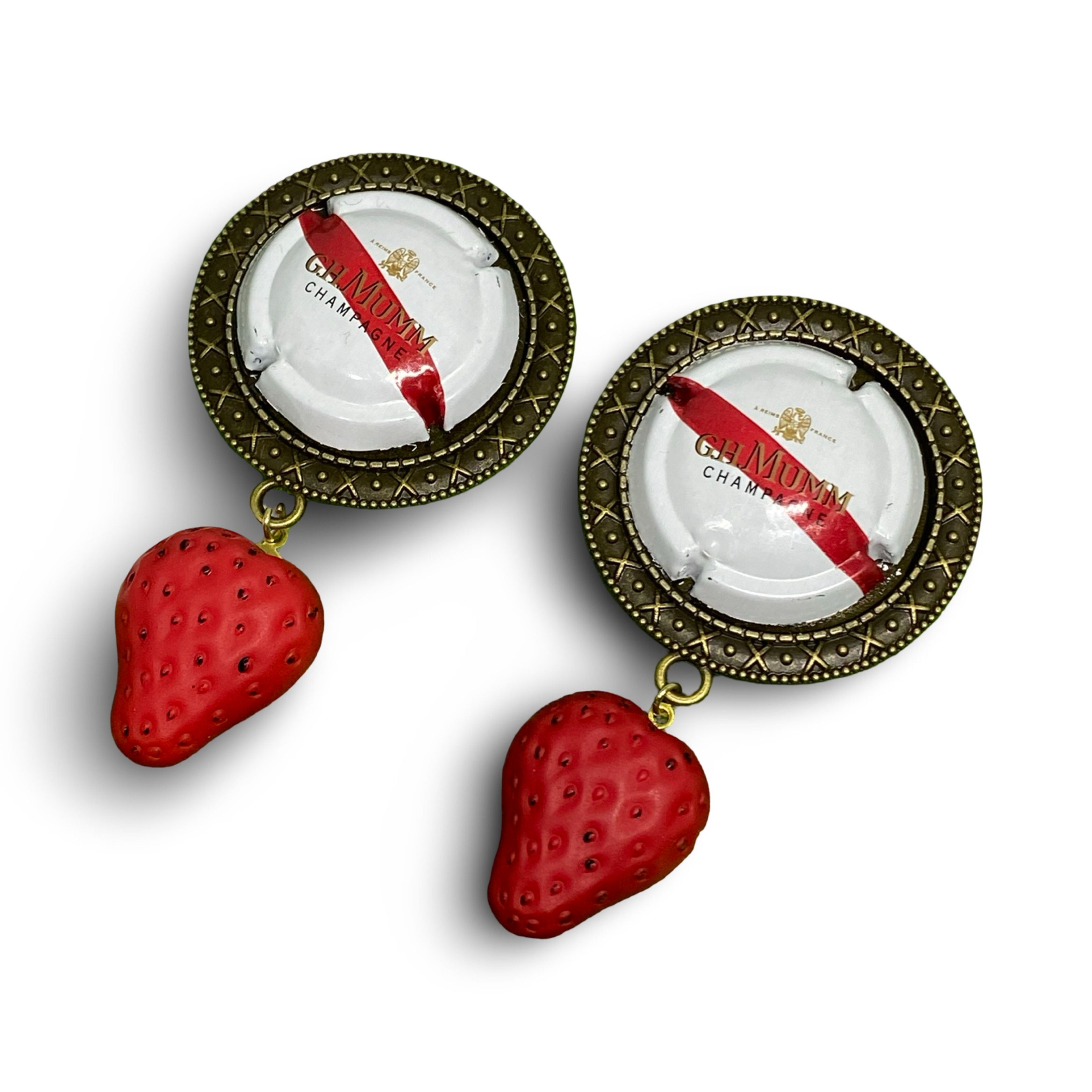 Barbi Strawberry Earrings