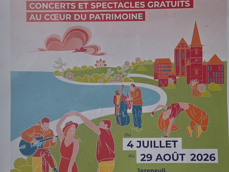 Du 4 juillet au 29 août 2026, 7 événements gratuits au cœur du Patrimoine