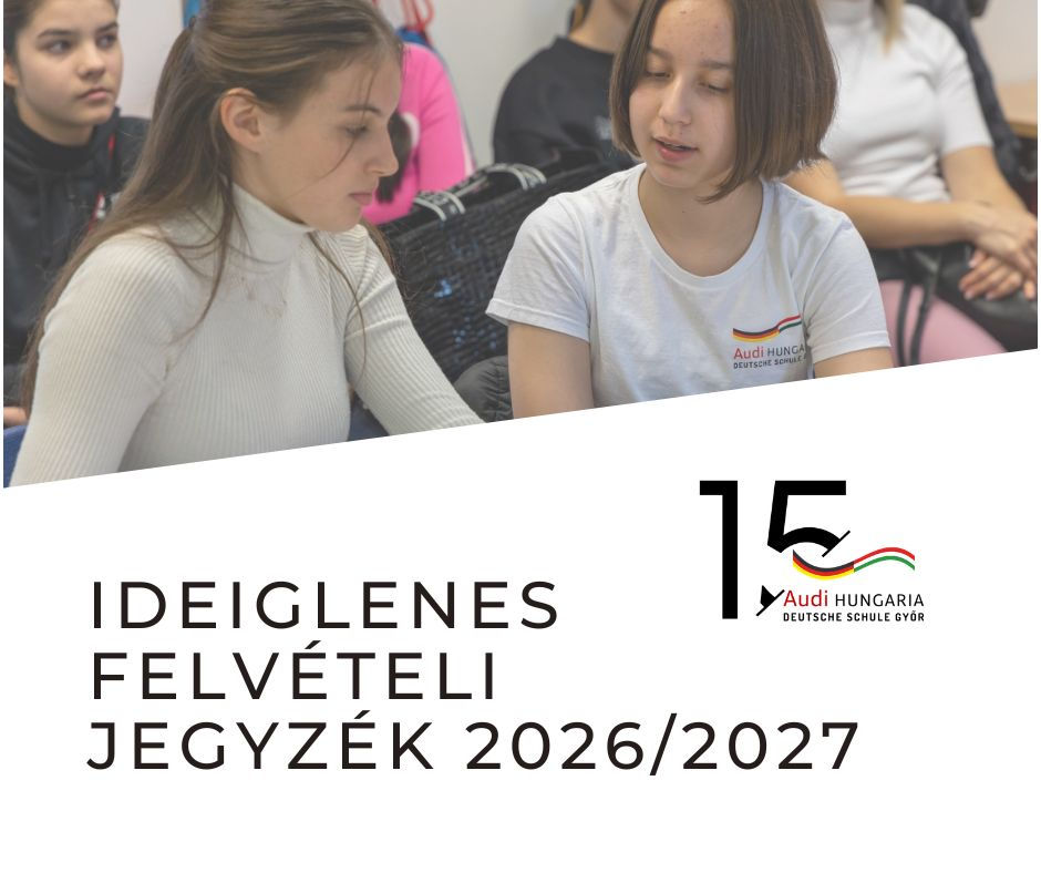 Ideiglenes felvételi jegyzék 2026/27