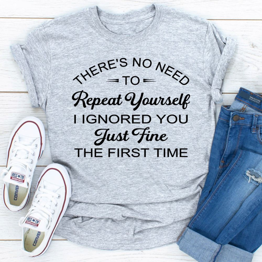 "Ignored" - Custom Made T-Shirt
