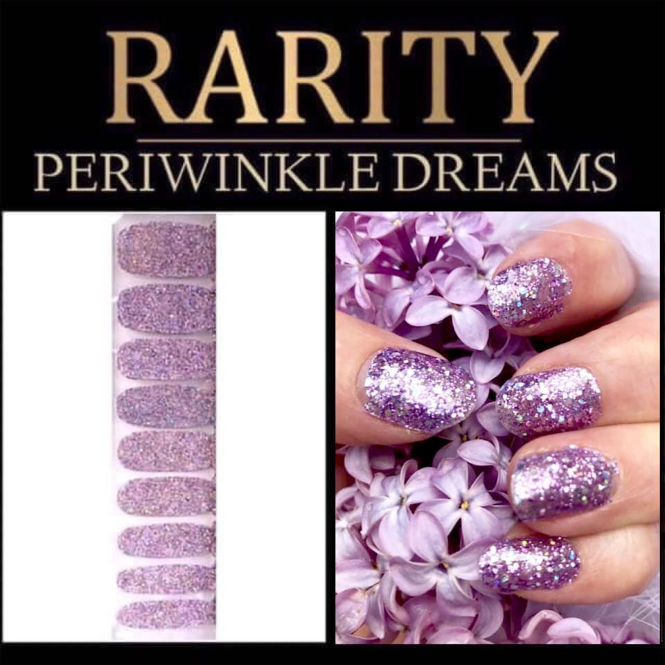 Periwinkle Dreams - Rarity Nail Wraps