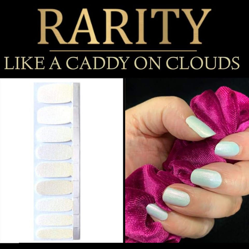 Like a Caddy on Clouds - Rarity Nail Wraps