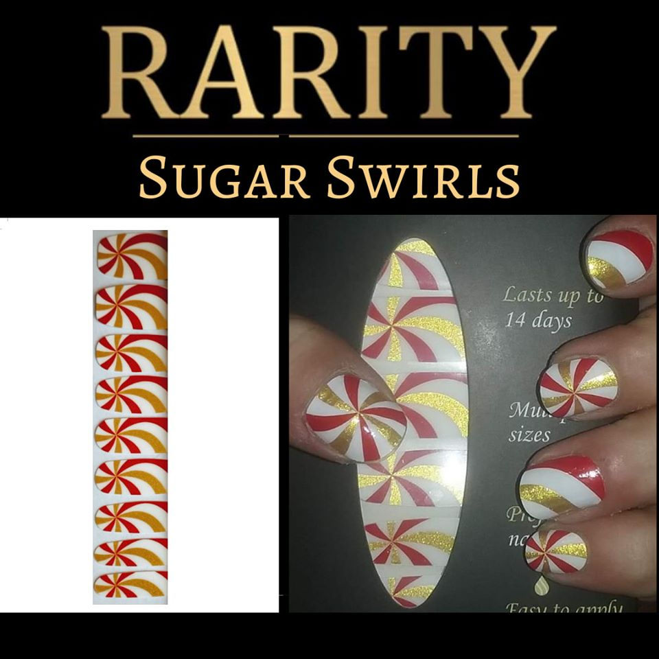 Sugar Swirls - Rarity Nail Wraps