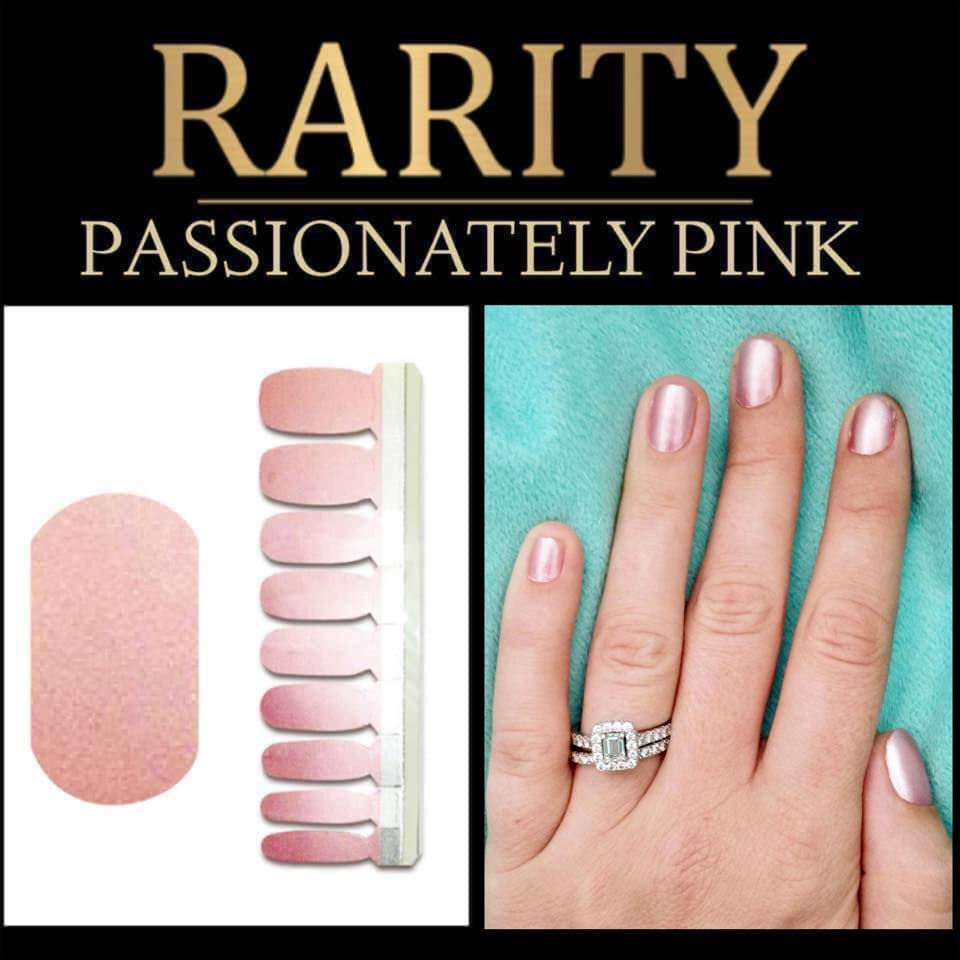 Passionately Pink - Rarity Nail Wraps