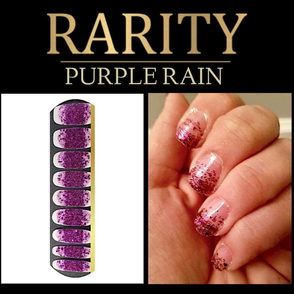 Purple Rain - Rarity Nail Wraps