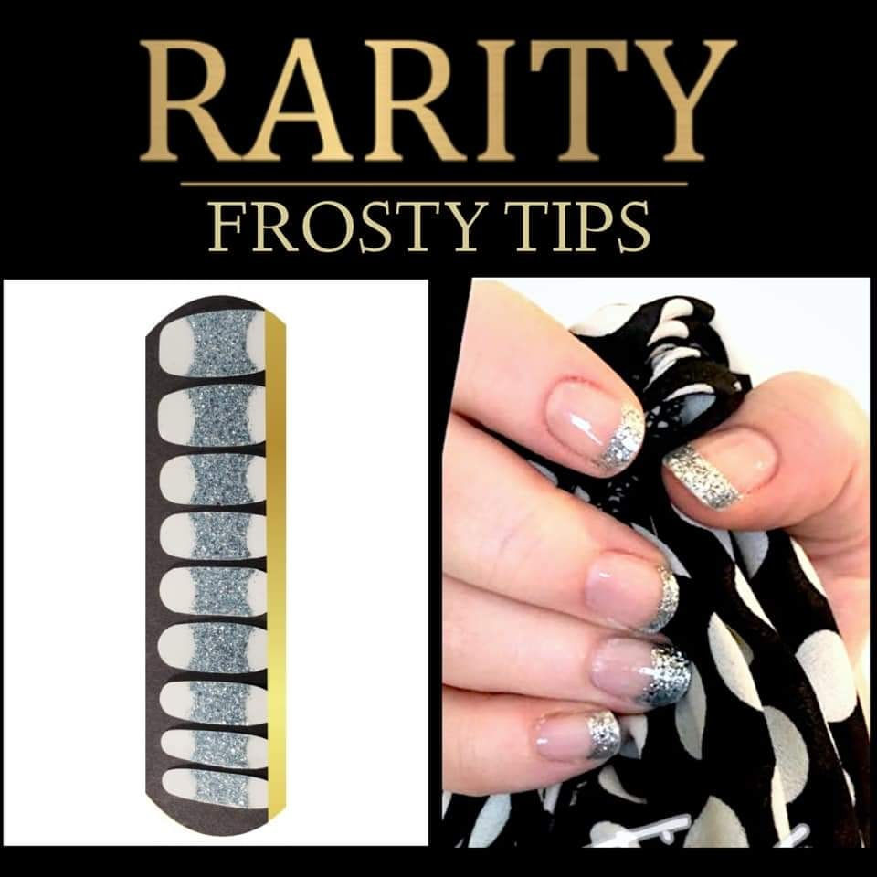 Frosty Tips - Rarity Nail Wrap