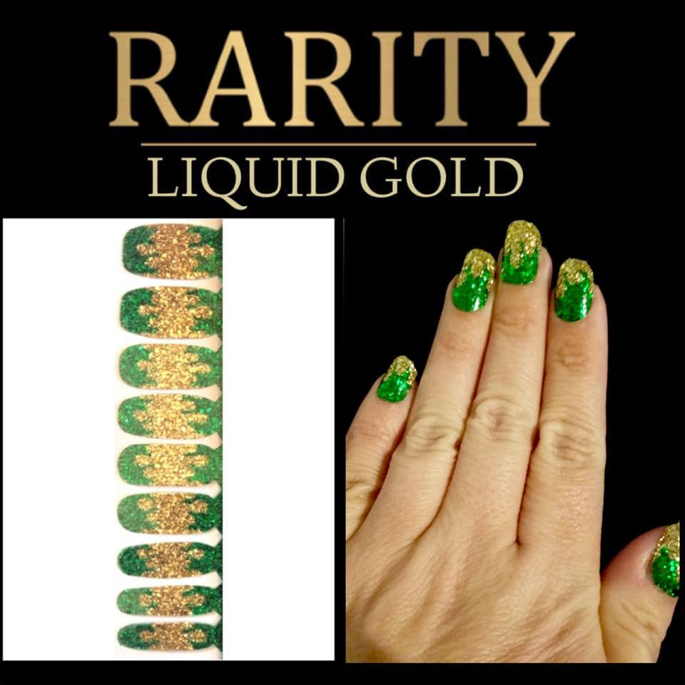 Liquid Gold - Rarity Nail Wraps