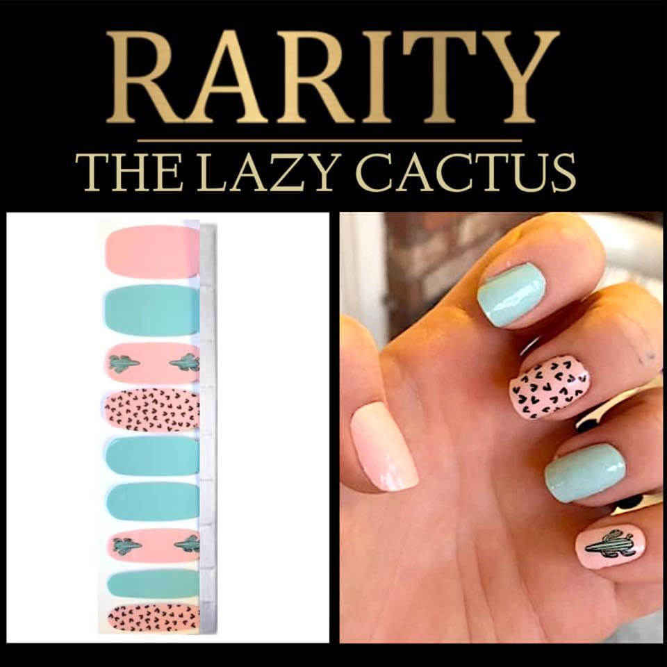 The Lazy Cactus - Rarity Nail Wraps