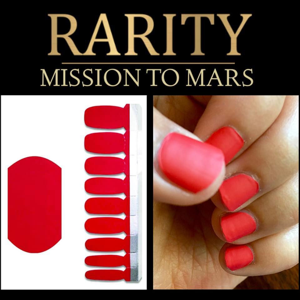 Mission to Mars - Rarity Nail Wraps