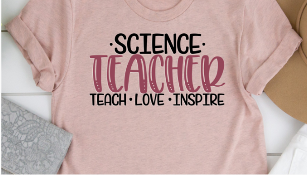 "Science Teacher" - Custom Made T-Shirt