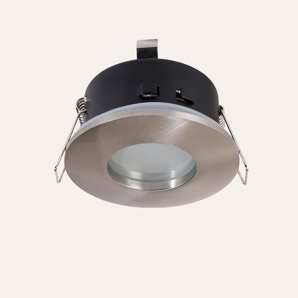 Gömme aydınlatma armatürü, mat nikel kaplama, ONE AYDINLATMA