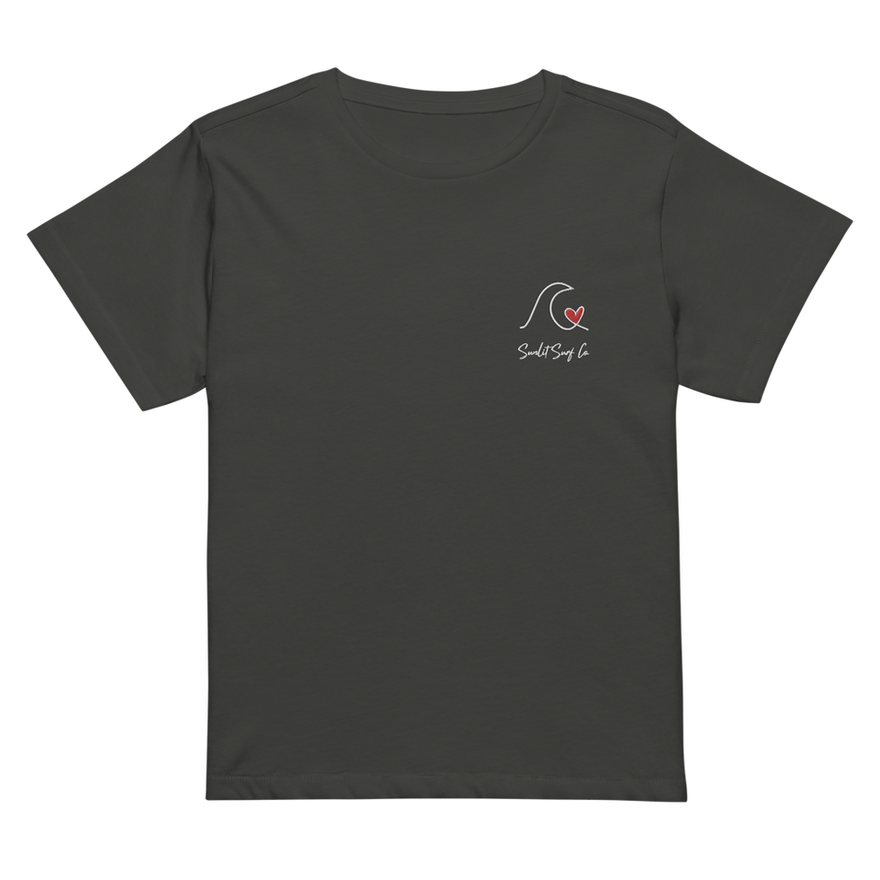 Thumbnail: Wave Lover High-Waisted Baby Tee