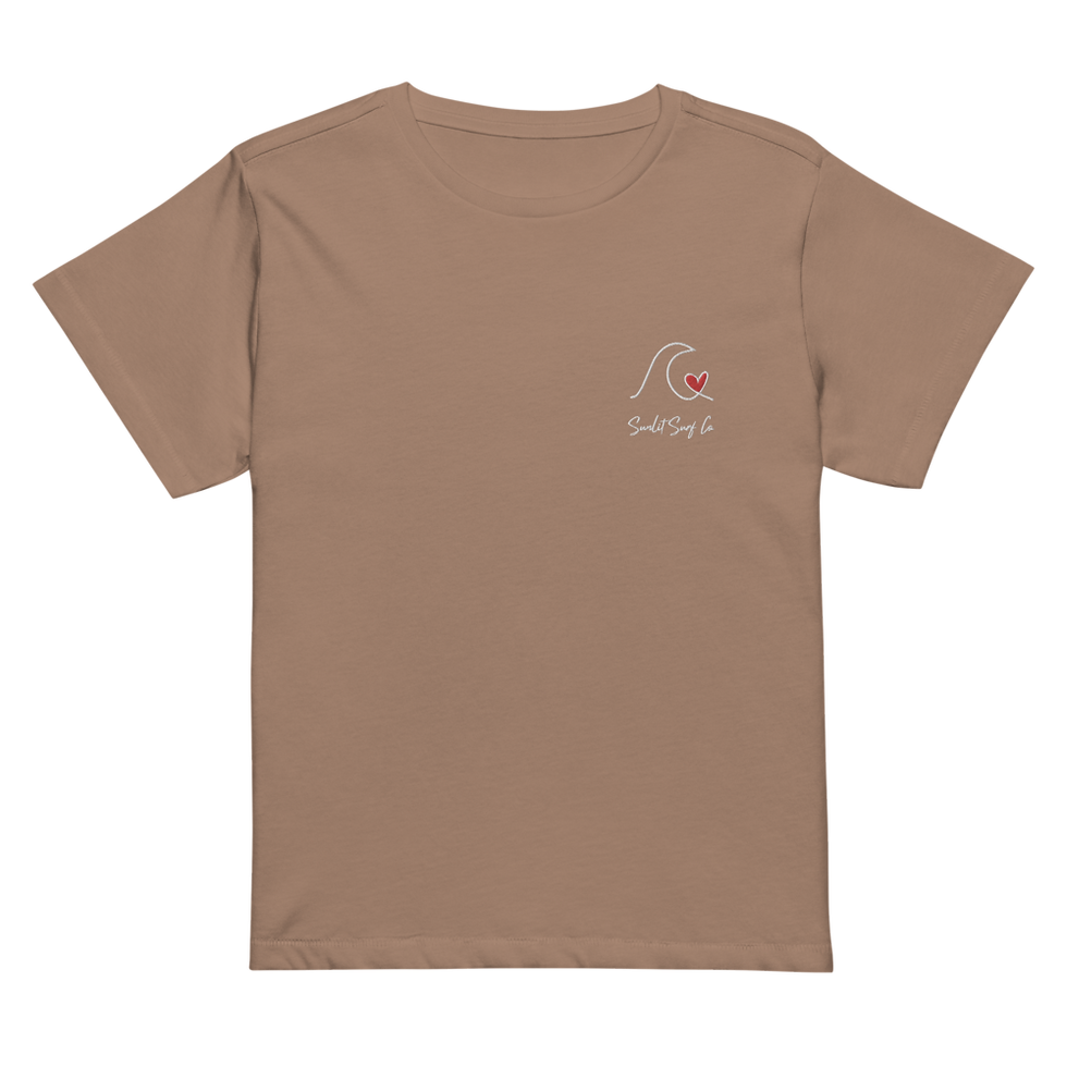 Thumbnail: Wave Lover High-Waisted Baby Tee