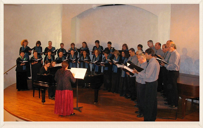 The Meggido Regional Choir singing "Poems of Jerusalem" - Tel Aviv, 2004
