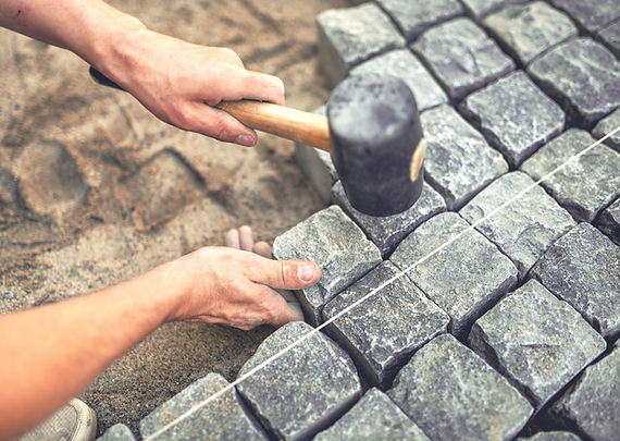 Stone Paving Work