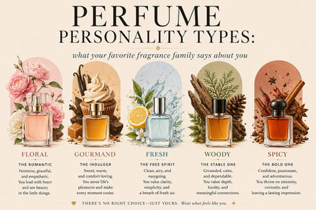 Perfume Personality Types: What Your Favorite Fragrance Family Says About You