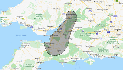Delivery Area - Wild Tree Services