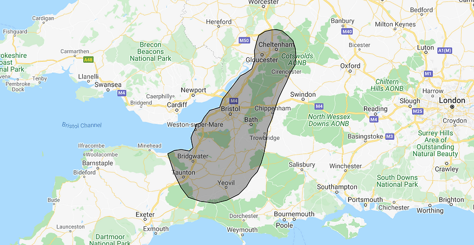 Delivery Area - Wild Tree Services