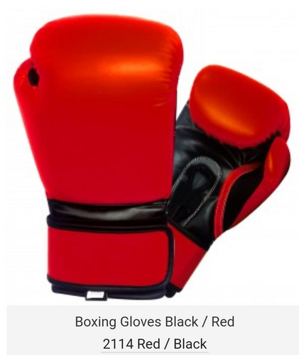 red winning boxing gloves