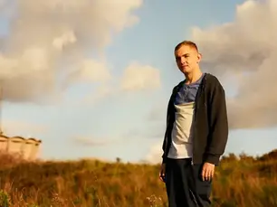 Character in a field in Christy