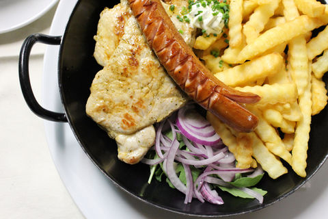 Grillteller von Bergrestaurant Stöcklalm