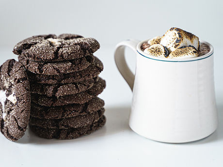 Hot Cocoa Marshmallow Cookies